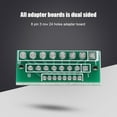 thumbnail image 3 of 10pcs 1.27MM 2.0MM 2.54MM 8 Pin 3 Row 24 Holes Adapter Board, Compact Size, Easy to Carry and Install,  Material for  Modules Adapter, 3 of 7