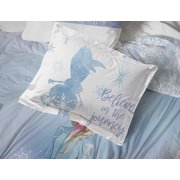 Disney Frozen Elsa Color Block 7 Piece Full Size Kids Bed Set with Shams