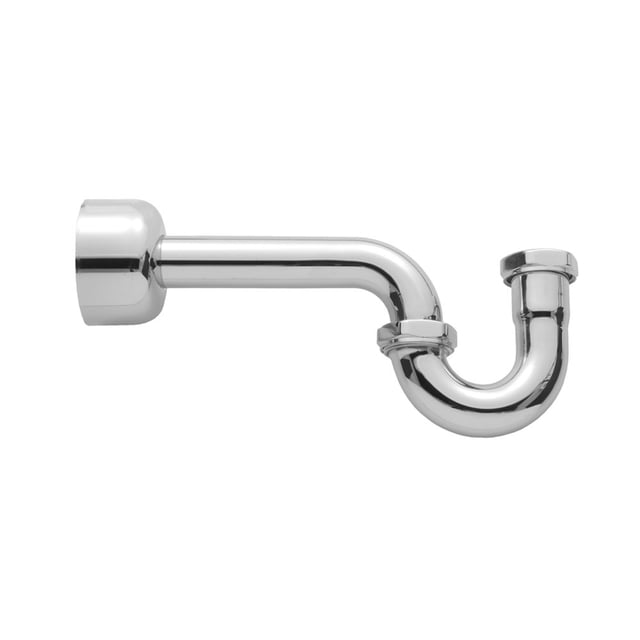 Jaclo 251-CB "P" Trap with Round Box Escutcheon, Caramel Bronze