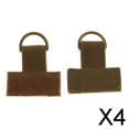thumbnail image 1 of DYNWAVECA 4x 2pcs Outdoor Backpack System Nylon Webbing & Key Hanging Camping Hiking Accessories, 1 of 8