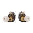 thumbnail image 1 of Auriculares de monitor de cable, cómodos auriculares ZS10 pro x monitor auriculares con plateado desmontable 0.75 mm de 2pin cable hifi para oficina, 1 of 7