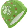 thumbnail image 1 of FYBTO Swimming Cap Flowers Bird Ancient Mexico Style Unisex Adult FYBTO Polyester, 1 of 4
