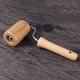 thumbnail image 4 of Rodillo de amasar con mango de madera, herramienta para hornear, cocinar, pasta, galletas, pizza y masa., 4 of 7