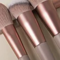 thumbnail image 4 of Juego de 8-13 brochas de maquillaje suaves y esponjosas para cosméticos, base, rubor, polvos, sombras de ojos, brochas de maquillaje Kabuki, herramienta de belleza, 4 of 6