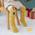 thumbnail image 2 of Coerni Boy Girl Knee High Cartoon Socks Toddler Kids Unisex Warm Thick Cotton Socks Santa Christmas Socks Long Stockings Girl Socks Size 2, 2 of 4