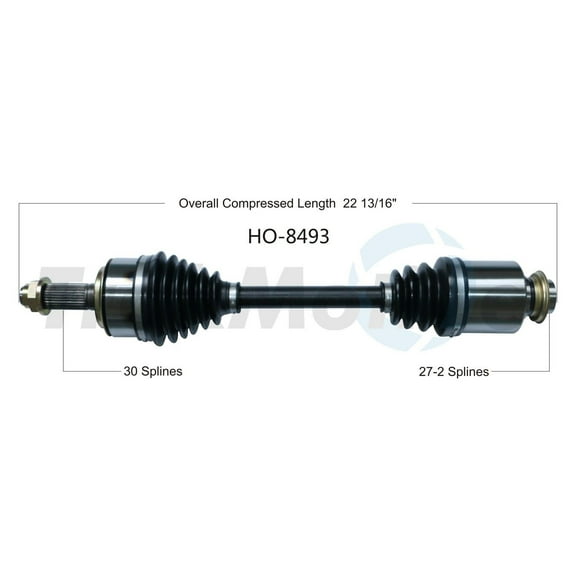 CV Axle Shaft Fits select: 2015-2016 HONDA CR-V