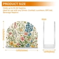 thumbnail image 4 of Yayeee Napkin Holder for Table Kitchen Paper Tissue Organization, Colorful Wildflowers, 4 of 8
