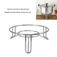 thumbnail image 4 of Round Plate Trivet Holder, Stainless Steel Pot Trivet Multifunctional Lightweight Easy Cleaning  For Kitchen Dining Table, 4 of 8