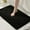 Black, variant on AZXY Bathroom Rugs Clearance,Bath Mats for Bathroom Floor,Nonslip Bathmat Under $15,Quick Dry Absorbent Small Washable Bath Mat White