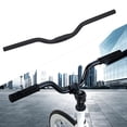 thumbnail image 2 of Manillar de bicicleta de montaña de 25,4 mm con barra elevadora extra larga, manillar MTB de aleación de aluminio 600 mm 30 mm, 2 of 9
