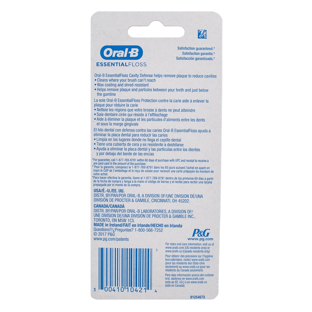 6 Pack - EssentialFloss Cavity Defense Dental Floss 2 ea