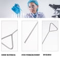 thumbnail image 3 of NUOLUX 5Ud Herramienta De Laboratorio Spreader Para Células Con Triangular De Acero, 3 of 8