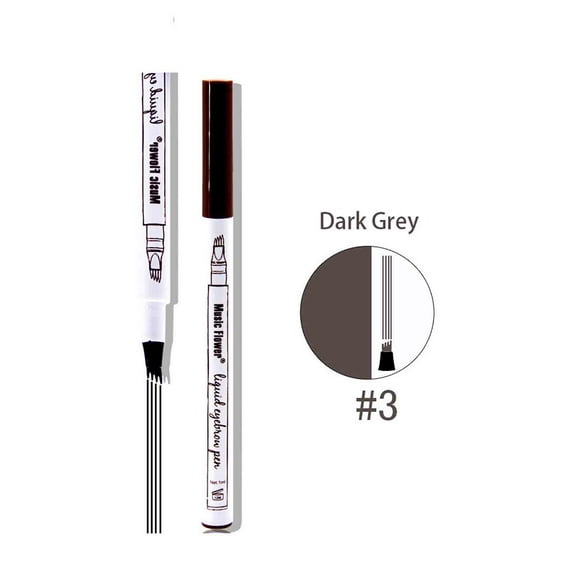 Eyebrow Pencil Liquid Waterproof Long Lasting Sweat Resistant Eyebrow Makeup Natural 3D Effect Moisturizing Quick Dry Precision Shape Defining Cosmetic Tool