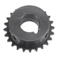 thumbnail image 1 of Unique Bargains 24 Teeth Sprocket 1/4' Pitch, 19mm Bore Carbon Steel, Keyway with 2 Set Screws, 1 of 6