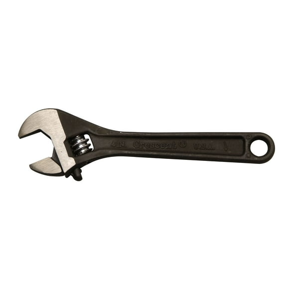 Llave ajustable Crescent AT14V de 4" con acabado en óxido negro