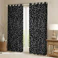 thumbnail image 2 of Manfei Leopard Print Black Out Curtains,Animal Print Curtains Pack of 2 (42x63 Each),Wildlife Cheetah Bedroom Curtains,Ultra Soft Teens Bedroom Decor, 2 of 6