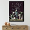 thumbnail image 3 of Designart 'Chinoiserie With Peonies and Birds V' Traditional Framed Art Print, 3 of 4