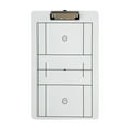 thumbnail image 4 of Hyasfey Coaches Clipboard Dry Erase Coaching Whiteboard Double-Sided Lineup White Board for Hockey Baseball Pickleball Lacrosse, 4 of 7