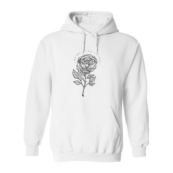 The Rose Hoodie Men -Image by Shutterstock, Male 3X-Large