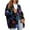 Black, variant on Women's Fashion Long Sleeve Christmas Print V-Neck Button Loose Cardigan Top, Knit Sweater for Casual Outfits and Comfort,Light Green,L