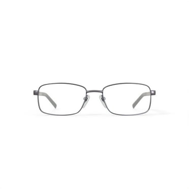 Walmart Men's FM11562 Prescription Eyeglasses with Case, Gunmetal