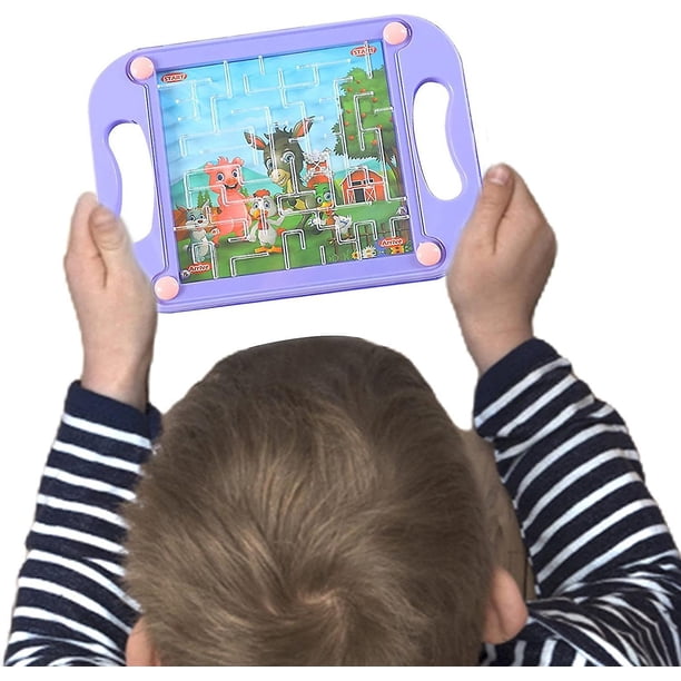 nce Board Maze Game | nce Ball Board Maze for Kids,Learn nce Ball Palm Maze Game Toy Training Intelligence Development Kids Gift