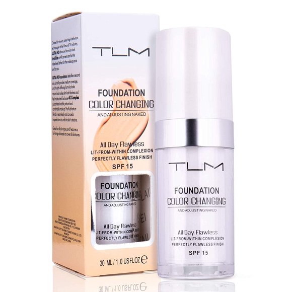 Base de maquillaje líquida KOSIMI TLM color cambiante 30 ml FPS 15