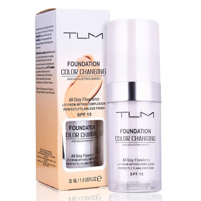 Base de maquillaje líquida KOSIMI TLM color cambiante 30 ml FPS 15