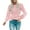 Pink, variant on Aayomet Oversized Cardigans For Women Women's Long Lantern Sleeve Casual Loose Crewneck Ribbed Knit Sweater Solid Soft Pullover Jumper Tops,Pink S-XXL