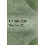 Catalogue Number 52 (Paperback)