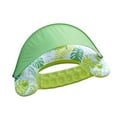 thumbnail image 3 of Piscina Inflable Flota Con Un Gran Dosel Cama Flotante Para Las Diversiones De Agua Viaje Verde   Piscina Flotador Silla  Piscina Inflable Flota Float Silla, 3 of 10