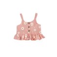 thumbnail image 3 of SUNSIOM Girl?s Printed 2Pcs Suit, Sleeveless Hem Tank Tops with Triangle Shorts, 3 of 9