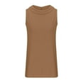 thumbnail image 5 of Karight Womens Tank Tops Loose Fit Casual Flowy Round Neck Trendy Sleeveless Summer Tops Clothes Outfits, 5 of 7