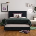 thumbnail image 4 of Z by Novogratz Taylor Upholstered Bed, Full Size Frame, Blue Velvet, 4 of 16