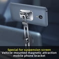 thumbnail image 3 of Soporte de teléfono con monitor magnético para MacBook/iPhone 14/Tesla modelo 3 (gris oscuro) Tmvgtek Para estrenar, 3 of 6