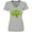 AC-Heather Grey, variant on Inktastic Apples in Tree Women's V-Neck T-Shirt