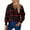 Black, variant on Sweaters Hoodies Valentine's Day Heart Knit Hooded Sweater Women's Round Neck Romantic Love Print Soft Knit Pullover Lightweight European Style Casual Layering Top Gift