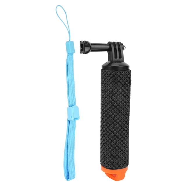 Palo selfie monopie flotante impermeable con empuñadura manual para buceo para OSMO ACTION para GOPRO 9Orange