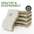 thumbnail image 4 of Esponjas de cocina biodegradables Kickleen, paquete de 9, ecológicas, 4 of 7