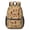Bigfoot and Mountain, variant on Bigfoot and Mountain Brown Pattern 17" School Backpacks for Teens,Waterproof Oxford Fabric,S-Shape Padded Straps for School,Travel,Hiking,Camping