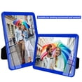 thumbnail image 2 of Portarretrato Bluesun azul de vidrio 5x7 para pared y mesa, 2 of 7