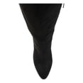 thumbnail image 6 of Women's Journee Collection Kyllie Extra Wide Calf Knee High Boot Black Faux Suede 9m, Comfort, 6 of 7
