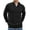Black, variant on Men's Quarter Zip Sweater Casual Slim Fit Long Sleeve Pullover Sweaters