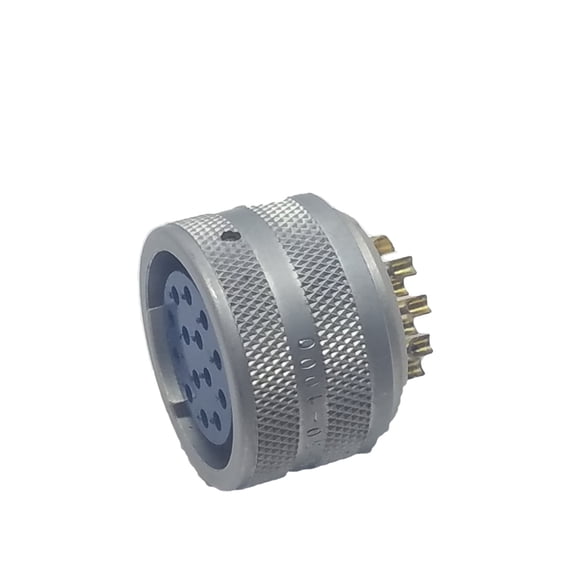 165-30-1000 Connector Circular SKT 14 POS ST Cable Mount 14 Terminal 1 Port, MIL-C-5015