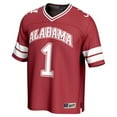 thumbnail image 2 of Youth GameDay Greats #1 Crimson Alabama Crimson Tide Lightweight Collegiate Football Fashion Jersey, 2 of 4