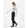 thumbnail image 6 of Jogger Sweatpants High Rise Relax Cut Zipper Pocket Detail, 6 of 6