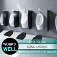 thumbnail image 5 of Urinal Mats 6 Pack Urinal Pads Urinal Floor Mats For Men Bathroom Commerical Disposable Non-slip Ru, 5 of 5