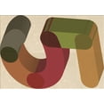thumbnail image 1 of Ahgly Company Tapis Rectangulaire Intérieur Lavable en Machine Rouge Brique, 2 Pieds x 5 Pieds, 1 of 7