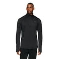 thumbnail image 2 of Reebok Men's Quarter Zip Long Sleeve Top, up to Size 3XL, 2 of 5