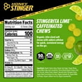 thumbnail image 4 of Honey Stinger Organic Gluten-Free Caffeinated Energy Chews, Stingerita Lime, 1.8 oz, 12 Count Box, 4 of 8